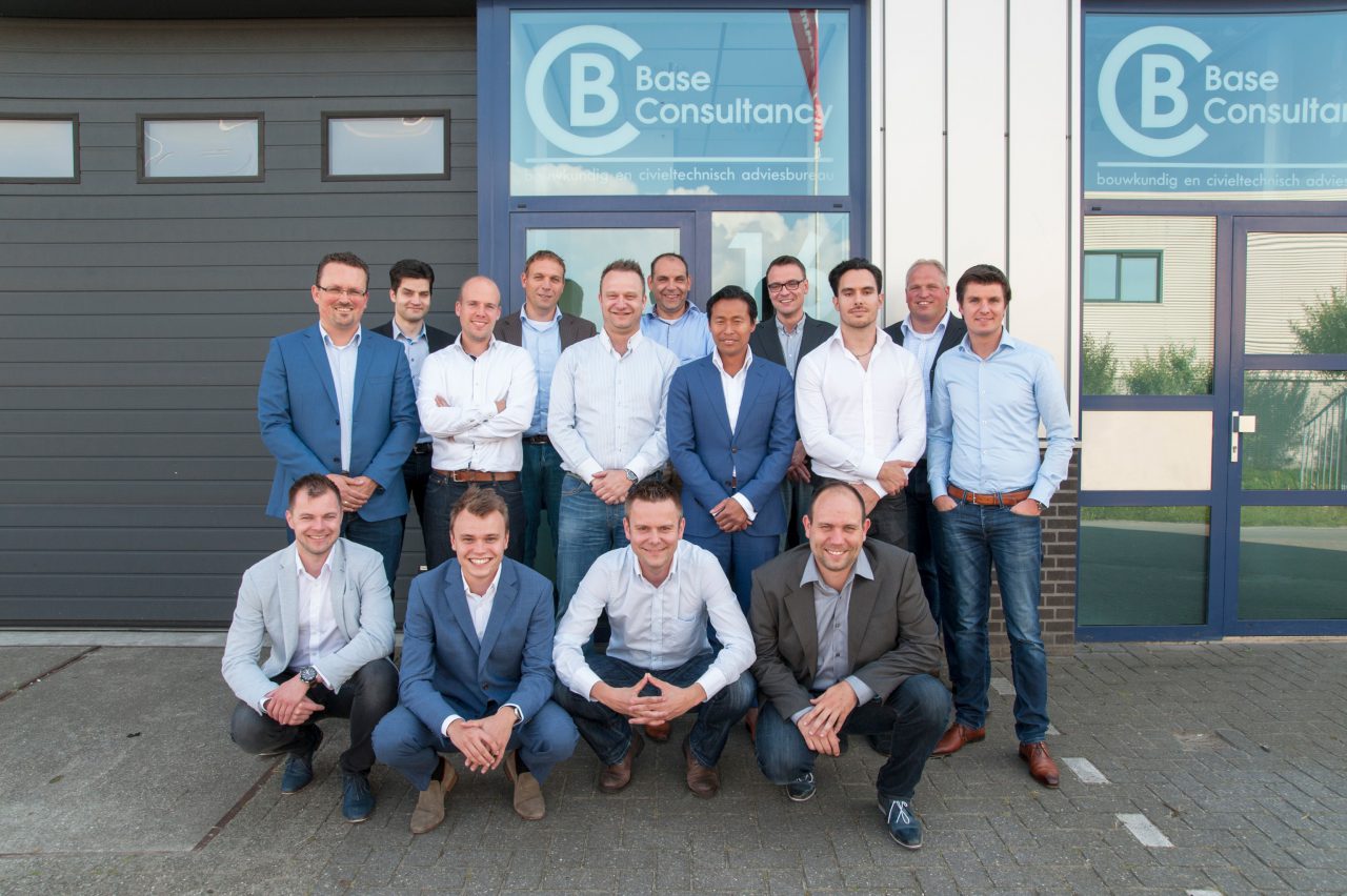 Teamfoto’s medewerkers Base Consultancy