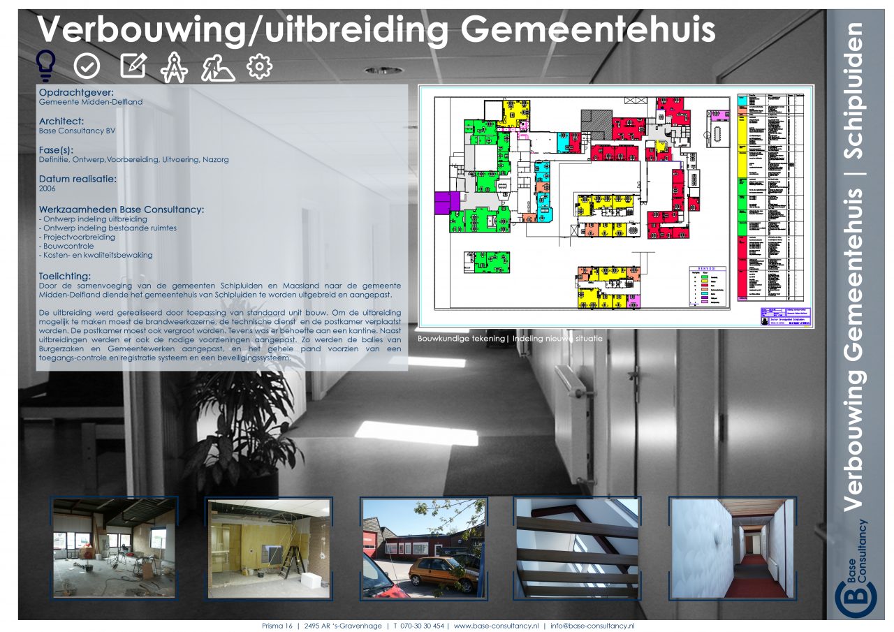 Uitbreiding gemeentehuis Schipluiden