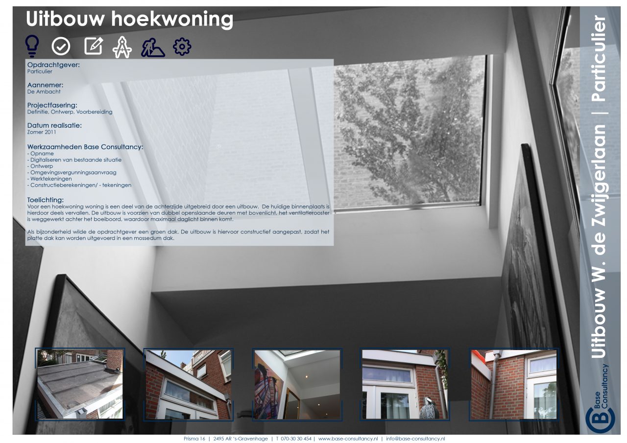 Uitbouw Hoekwoning