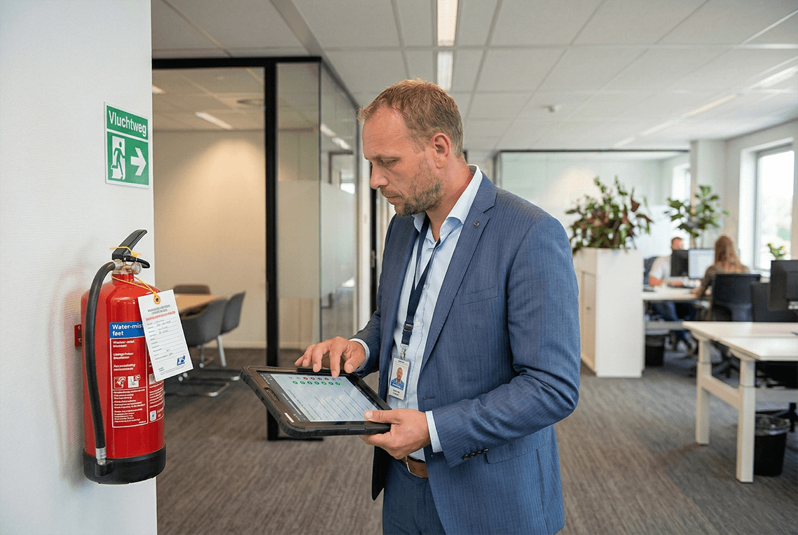 Base Consultancy - Analyse op Onderhoud of Brandveiligheid - inspectie blusser