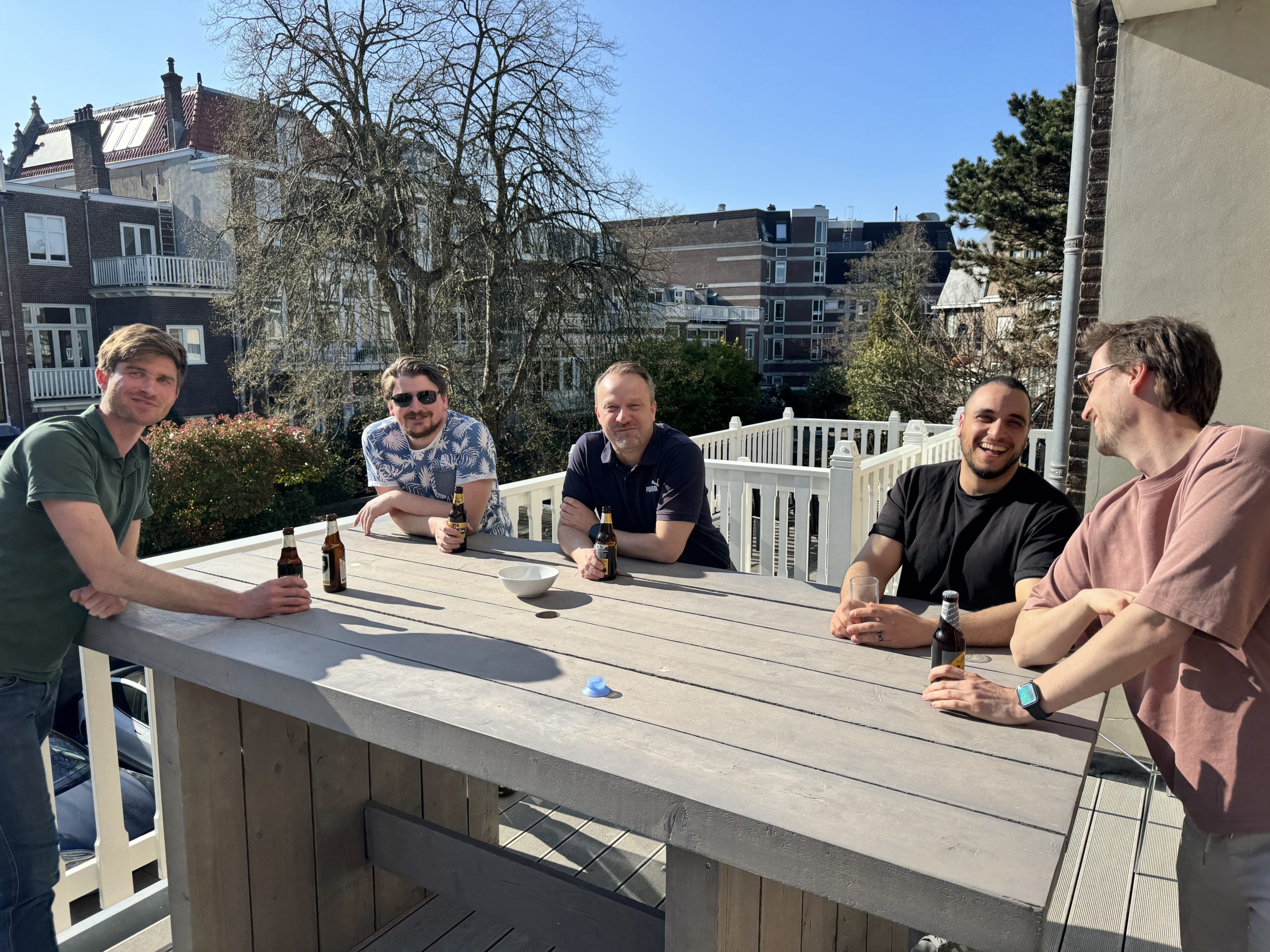 De eerste zon…