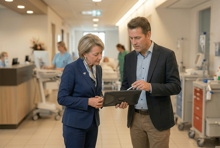 Base Consultancy - Wij maken Actuele bouwtekeningen ziekenhuis